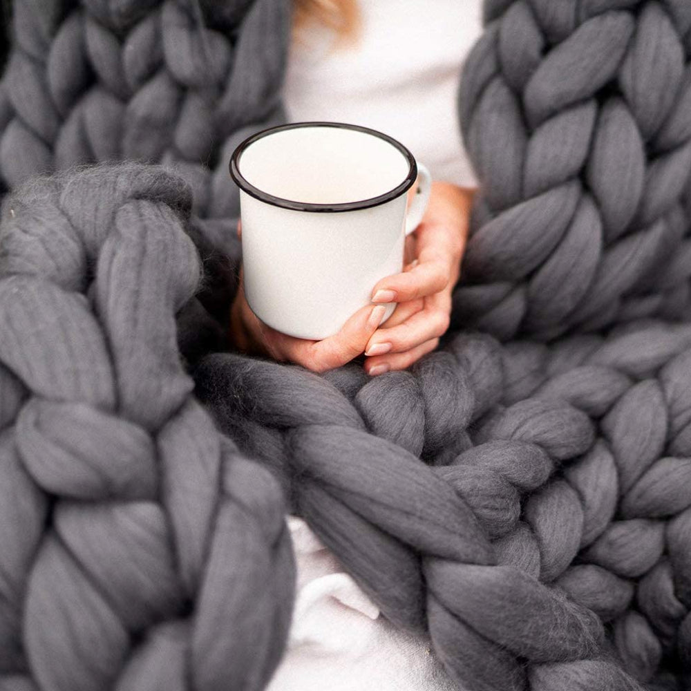 XXL Breigaren 1000g Chunky LuxaWool Zacht Garen voor Breien