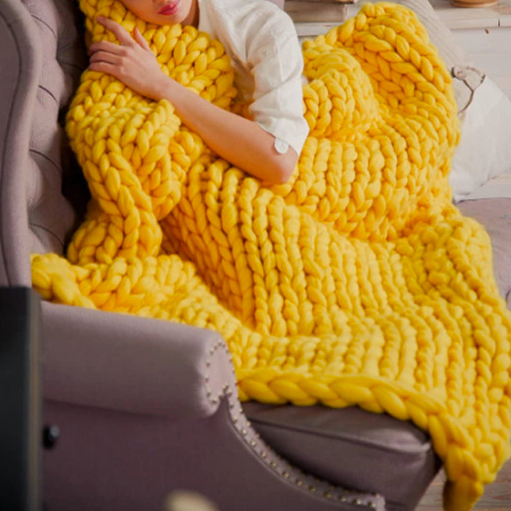 XXL Breigaren 1000g Chunky LuxaWool Zacht Garen voor Breien