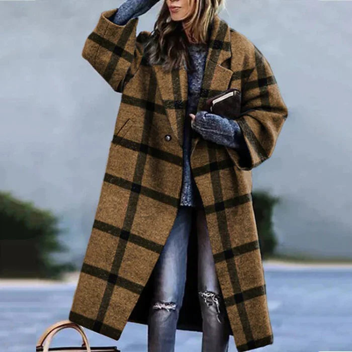 Dames Winterjas Lang Stijlvol Warm