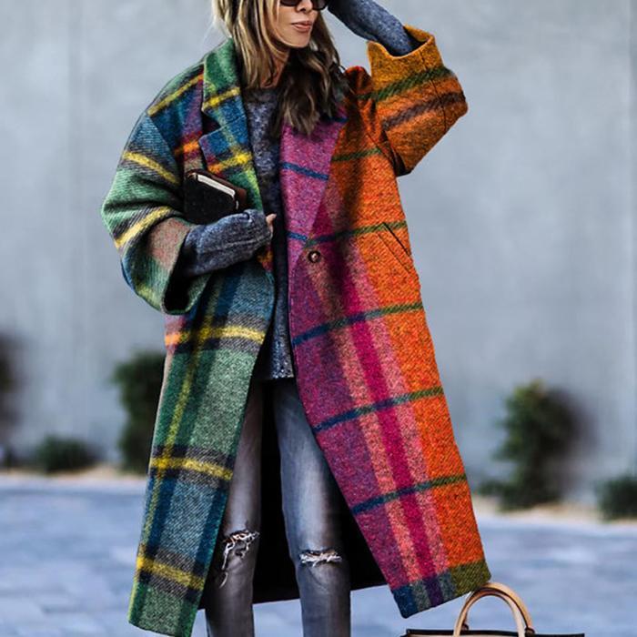 Dames Winterjas Lang Stijlvol Warm
