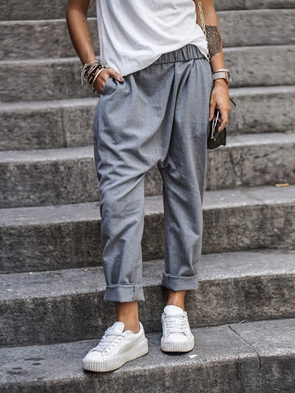 Linnen Broek Zomer Casual Dames - Mode Vibes