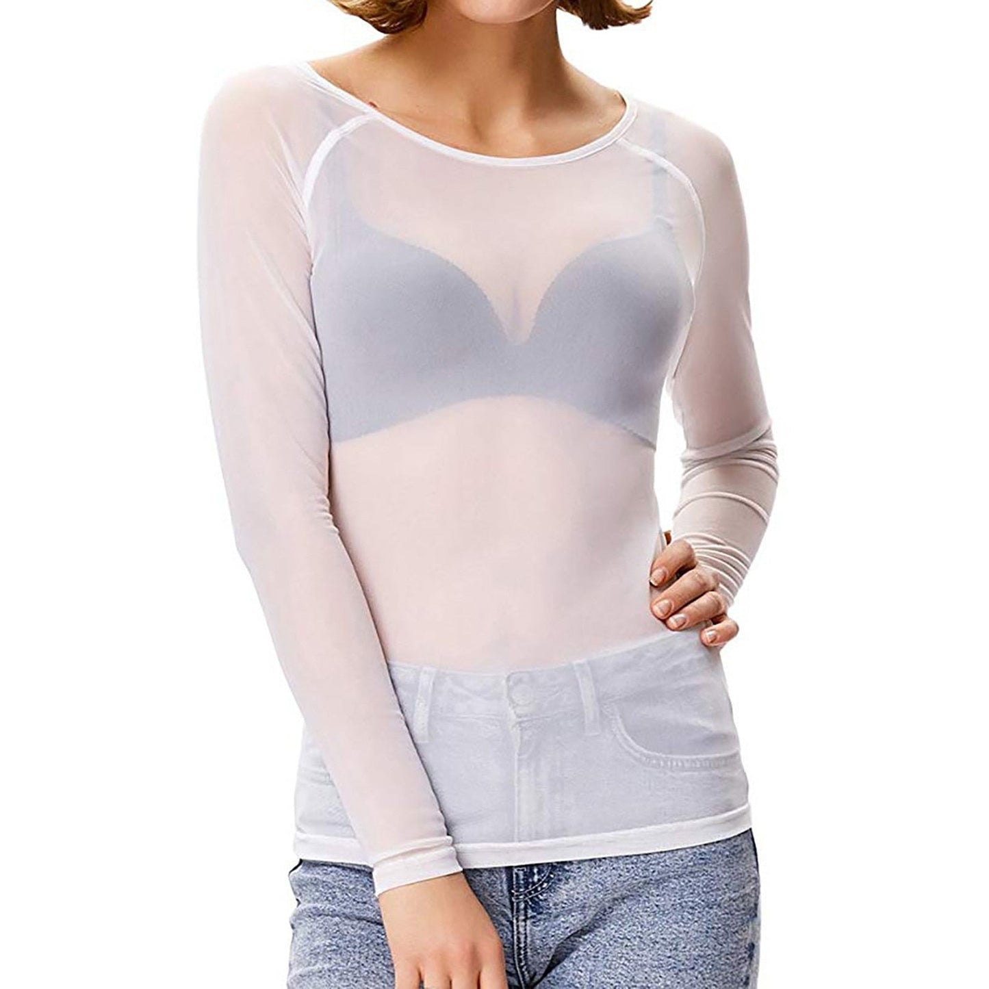 Luca | Top in Mesh-3