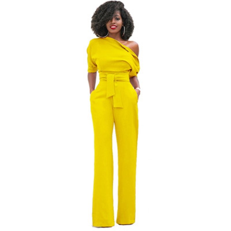 Dames Jumpsuit Comfortabel Zwart Elegante Avondkleding