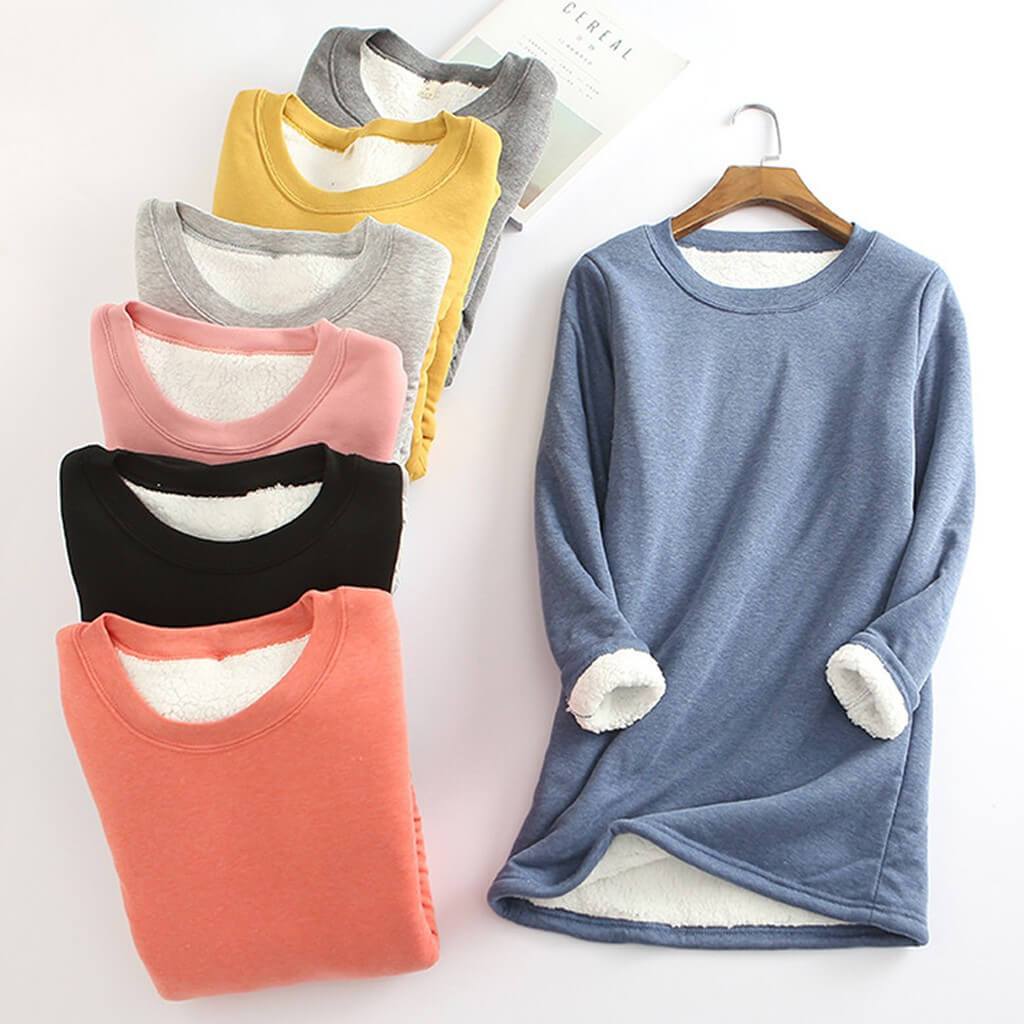 Dames Fleece Trui Warm en Zacht voor Outdoor