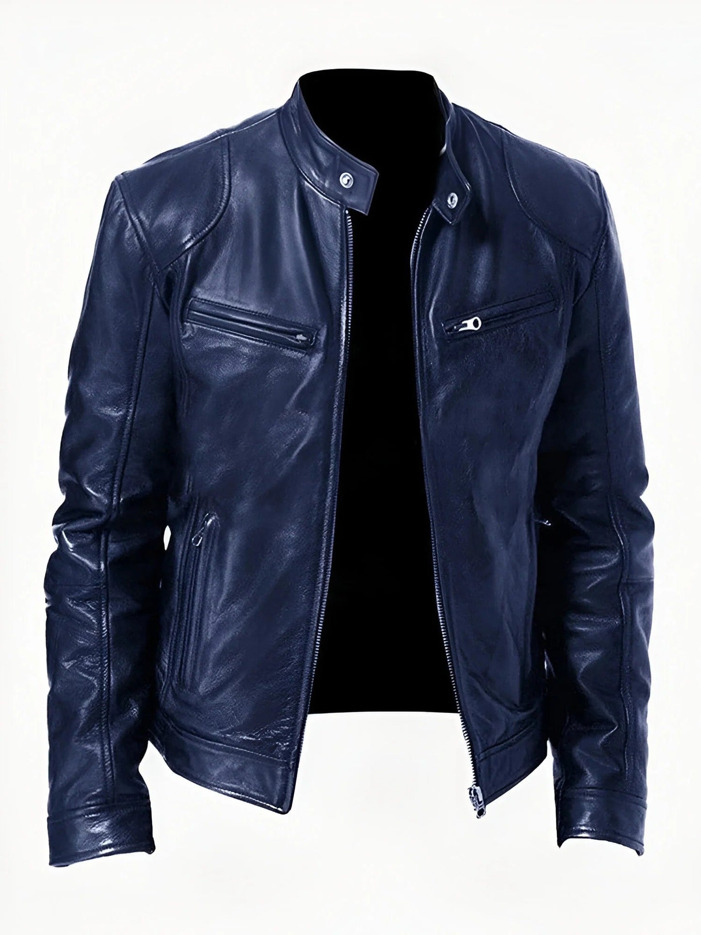 Casual Leren Jas voor Heren – Stijlvol, Comfortabel & Veelzijdig