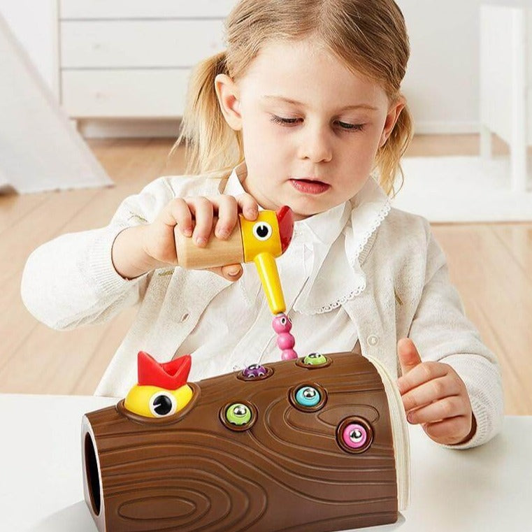 Houten Peckaroo Houtenspel voor Kinderen