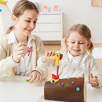 Houten Peckaroo Houtenspel voor Kinderen