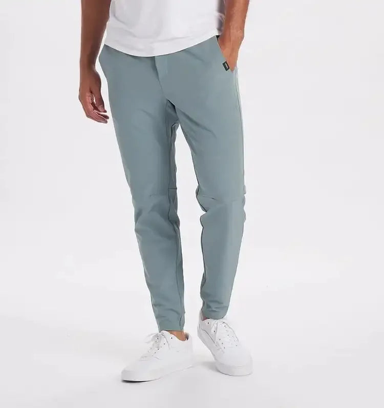 Chino Jogger Heren Slim Fit Broek Olivier