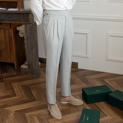 Heren Broek Casual met Gesp voor Dagelijks Gebruik