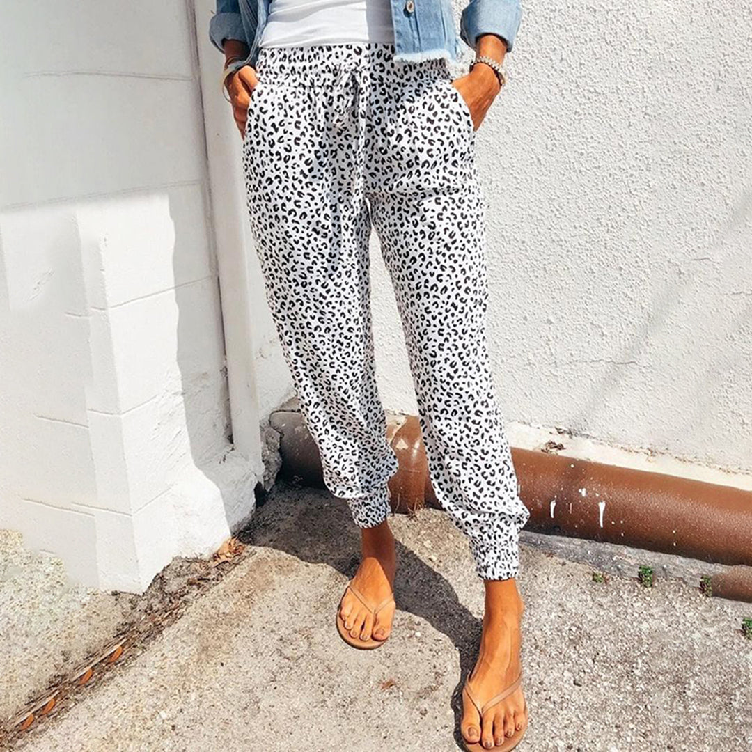 Damesbroek Luipaardprint Rokbroek Mode - Mode Vibes