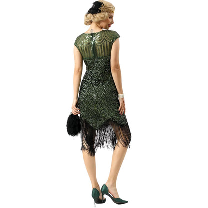 Art Deco Jurk Jaren 20 Stijl Glitter