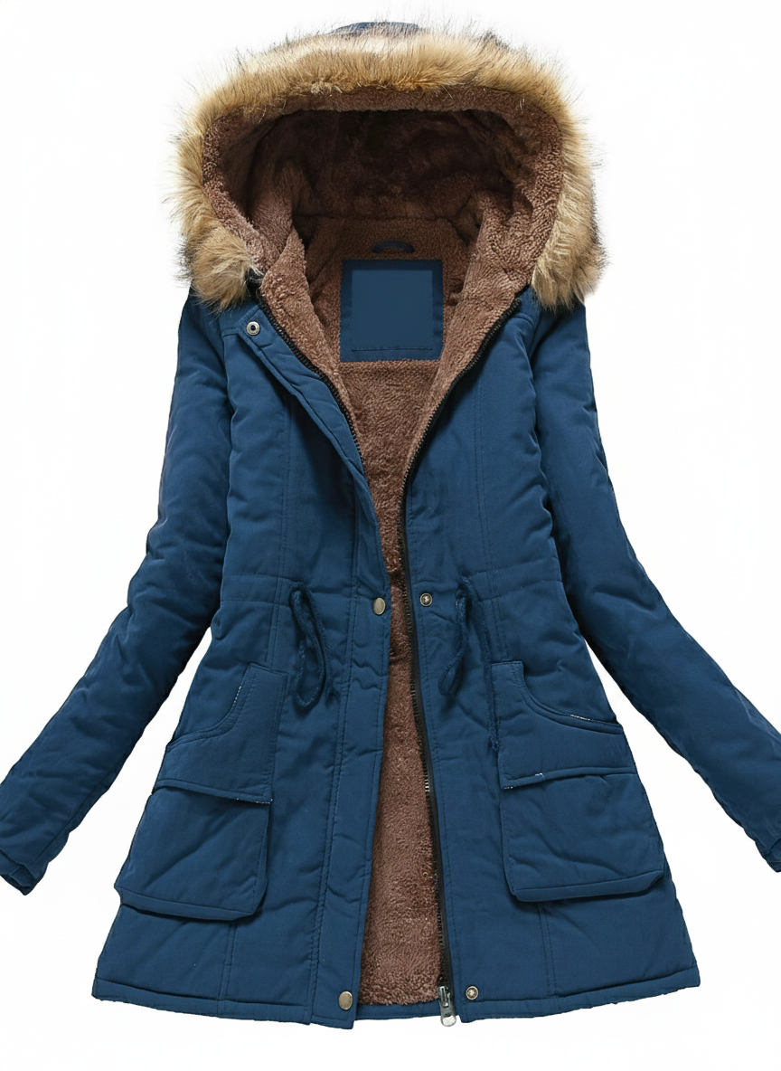 Dames Parka Winterjas met Capuchon