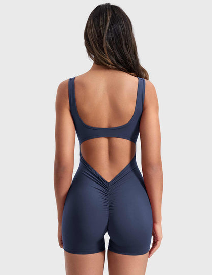 Caterina | Romper elegante con schienale a V