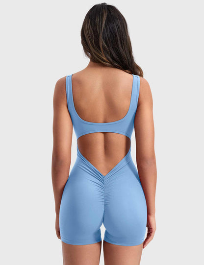 Caterina | Romper elegante con schienale a V