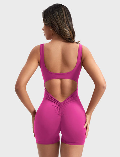 Caterina | Romper elegante con schienale a V