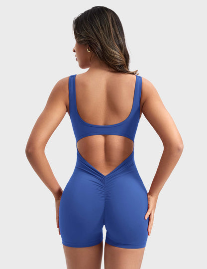 Caterina | Romper elegante con schienale a V