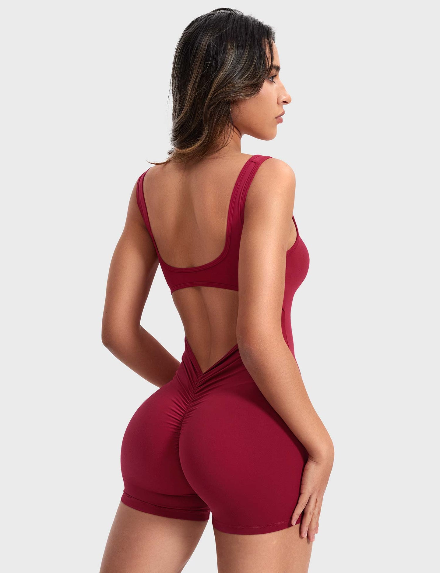 Caterina | Romper elegante con schienale a V
