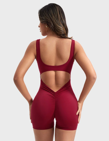 Caterina | Romper elegante con schienale a V