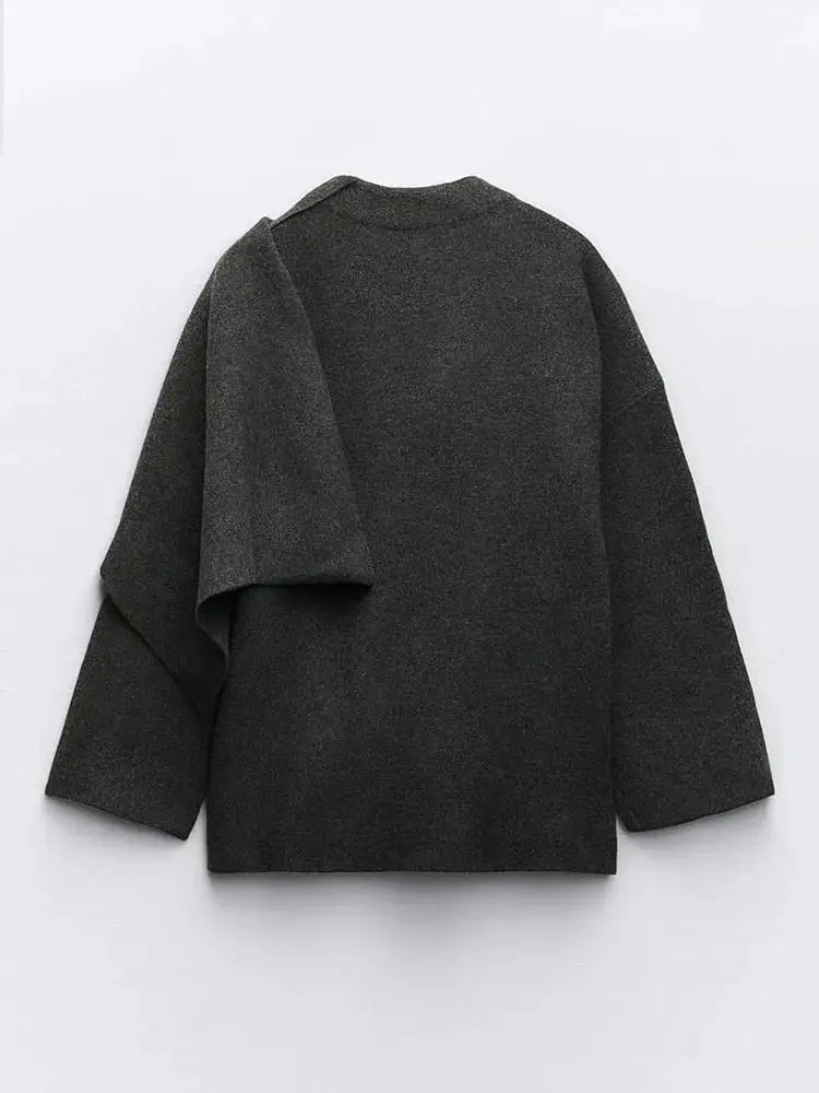 Elegante Cape Jas voor Dames - Tijdloos en Stijlvol