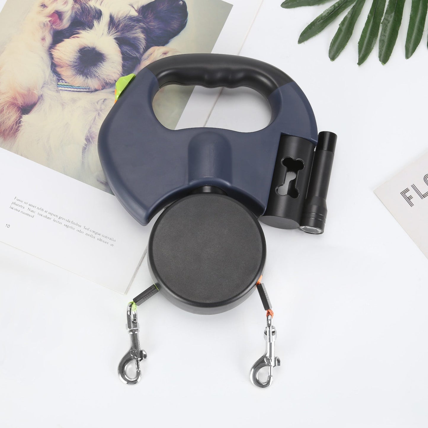 Dubbele Hondenriem voor 2 Honden, Ideaal voor Hondenliefhebbers