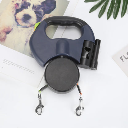 Dubbele Hondenriem voor 2 Honden, Ideaal voor Hondenliefhebbers
