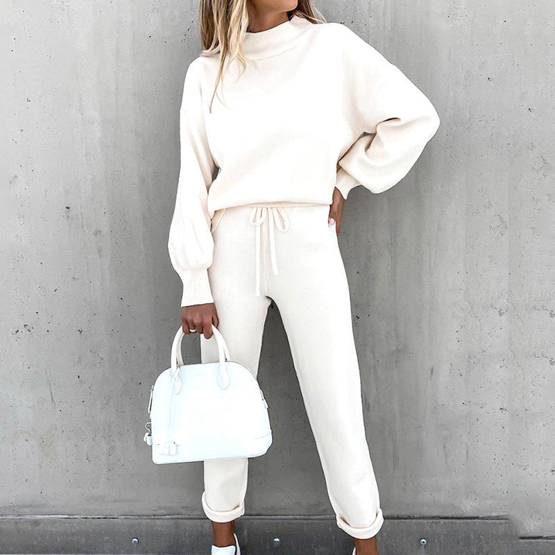 Zachte Gebreide Loungewear Set voor Dames