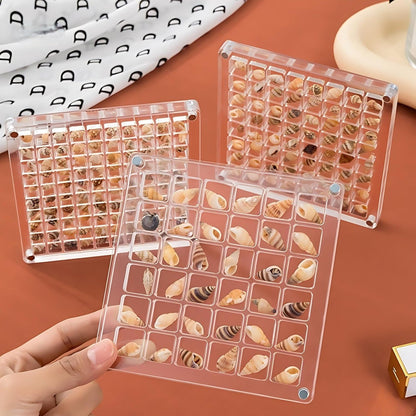 Vitrine voor Verzamelobjecten Acryl Doorzichtig Glazen Kast