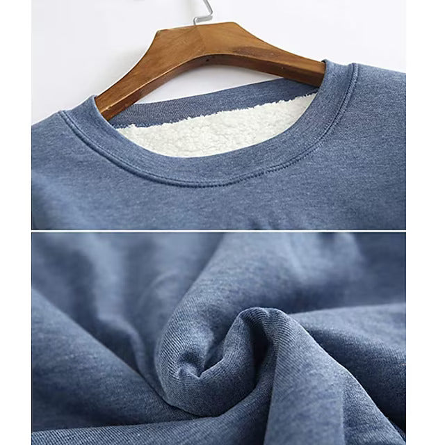 Comfortabele Fleece Trui Warm en Zacht