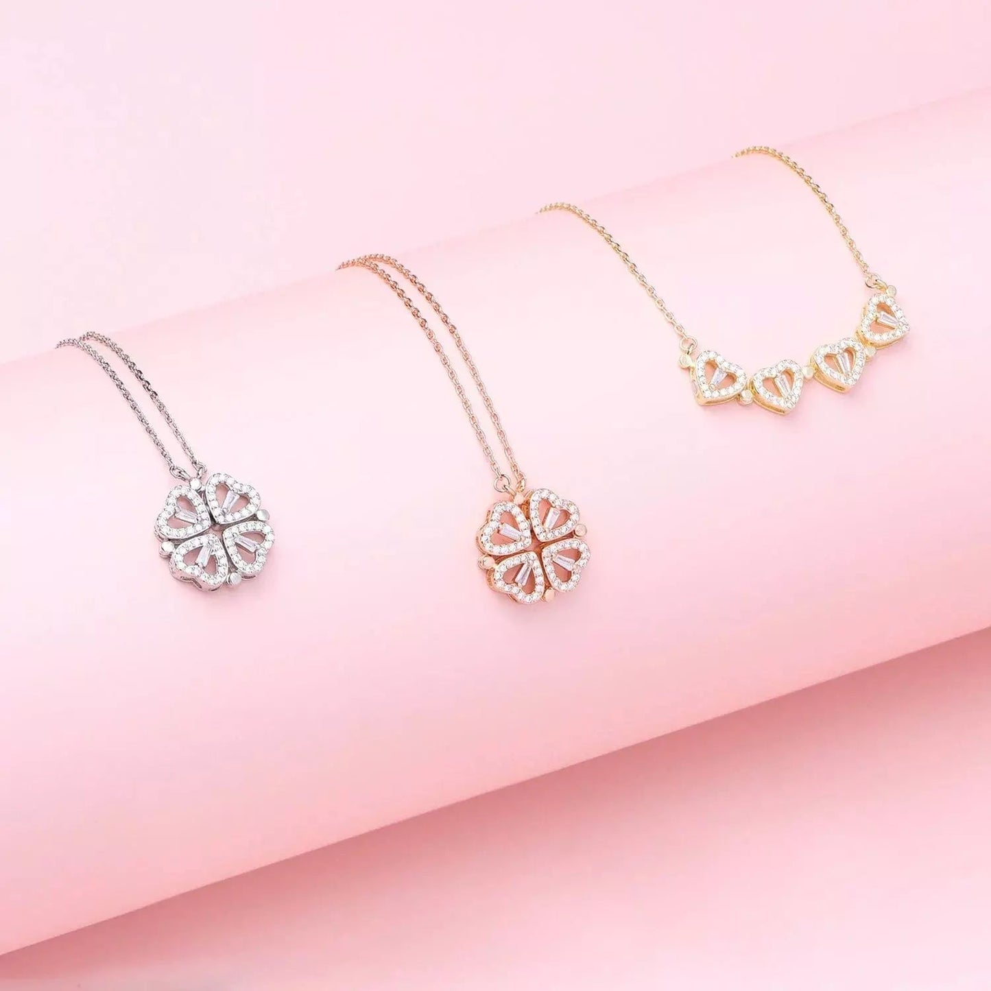 Gouden Ketting Geluk en Liefde Symbool
