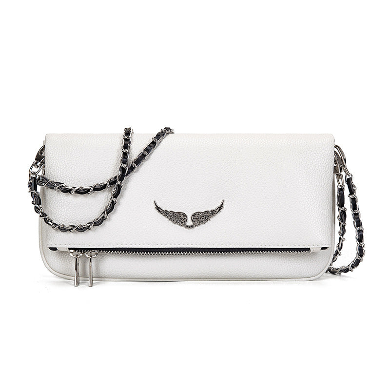 Dames Clutch met Ketting en Praktische Binnenkant