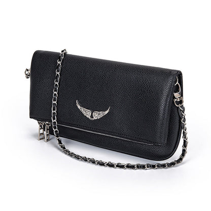 Dames Clutch met Ketting en Praktische Binnenkant