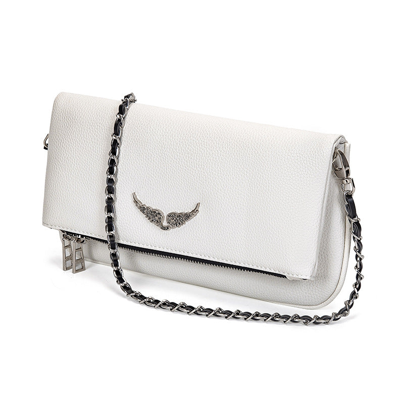 Dames Clutch met Ketting en Praktische Binnenkant