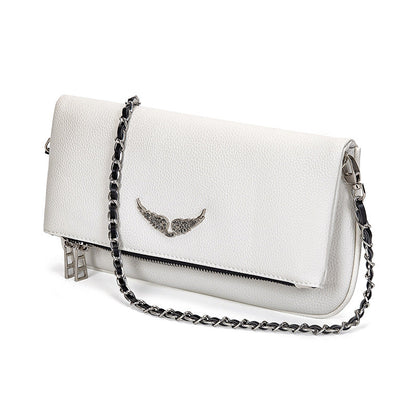 Dames Clutch met Ketting en Praktische Binnenkant