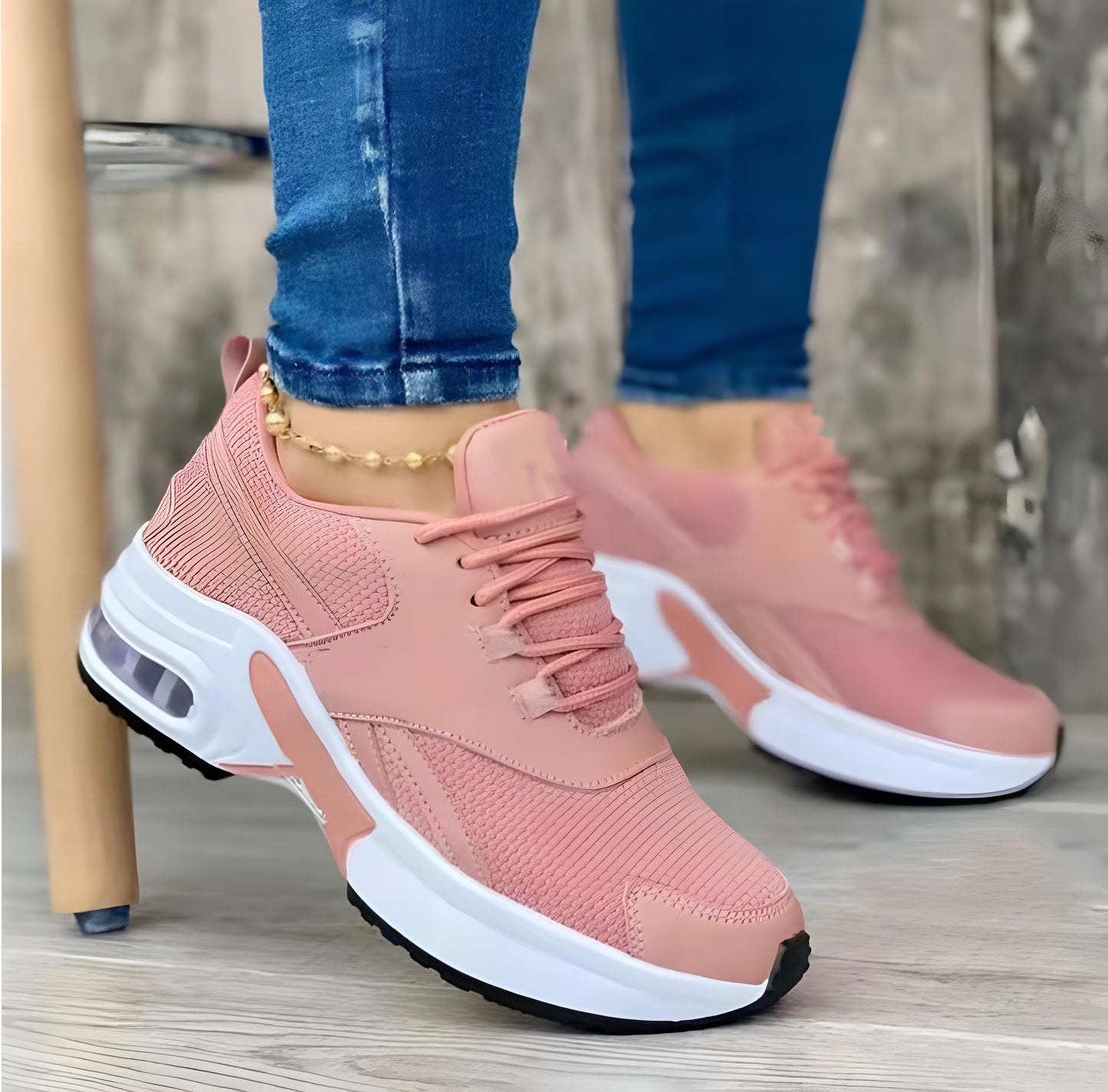 Comfortabele Ergonomische Dames Sneakers – Licht & Ademend