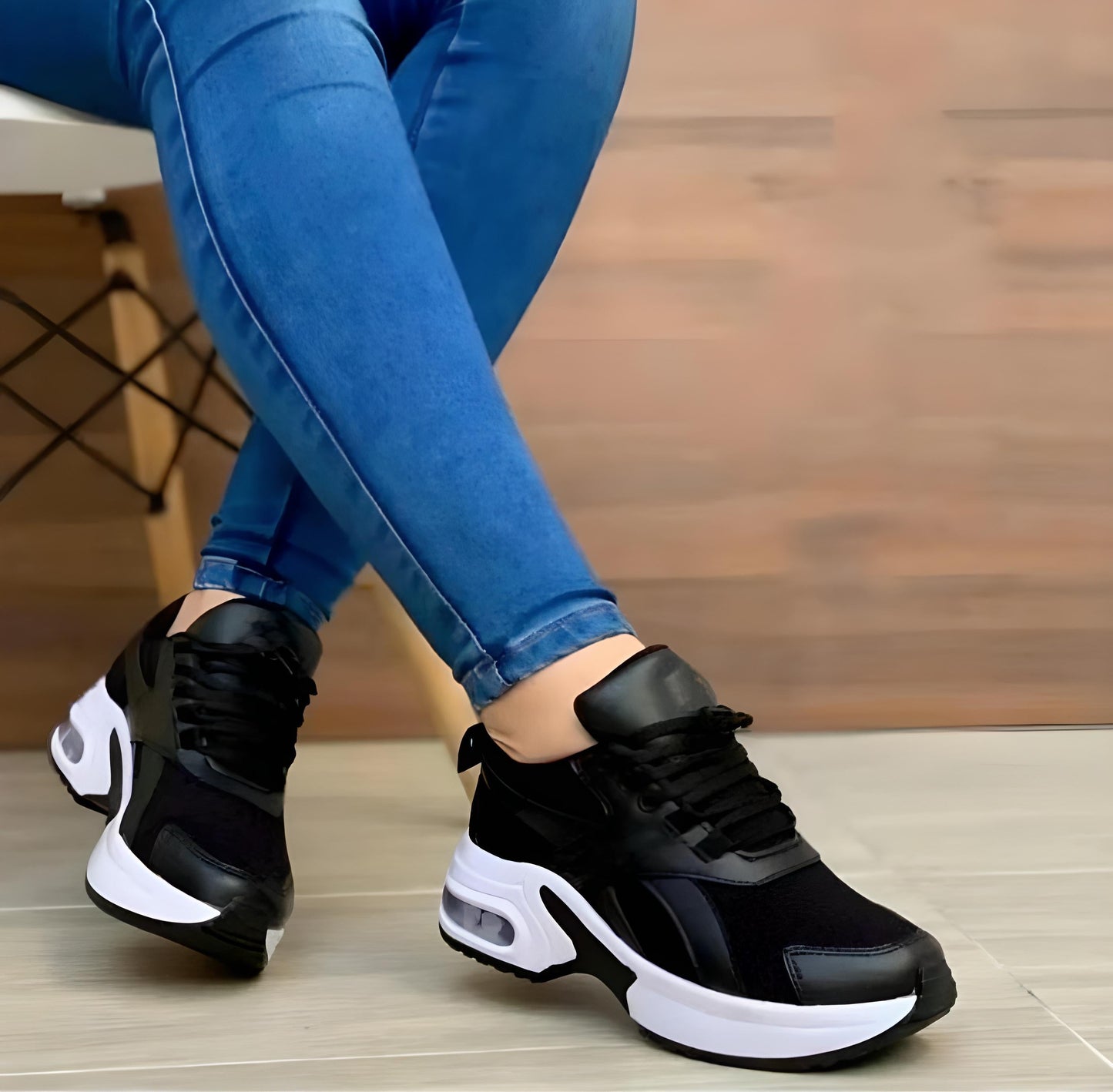 Comfortabele Ergonomische Dames Sneakers – Licht & Ademend